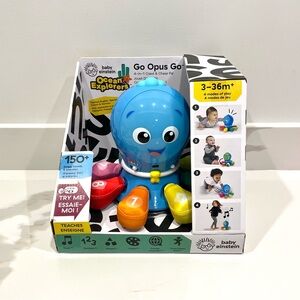NEW Baby Einstein Ocean Explorers Go Opus Go 4-in-1 Crawl & Chase Pal Toy